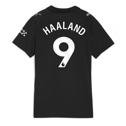 Ženski Nogometni dresi Manchester City Erling Haaland #9 Gostujoči 2025-26 Kratek Rokav